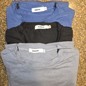 Post Shoulder Surgery, Men's, Short Sleeve T-Shirt Pack - Blue, Black, Gray